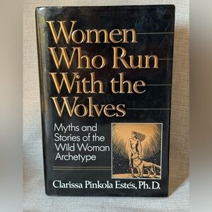 VTG HCDJ 1992 Women Who Run with the Wolves by Clarissa Pinkola Estés 1st Ed